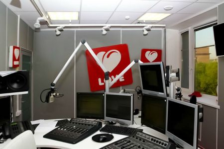 Офис и студии радиохолдинга Krutoy Media